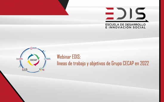 Webinar EDIS: líneas de trabajo y objetivos de Grupo CECAP en 2022